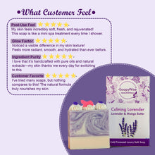 calming lavender soap