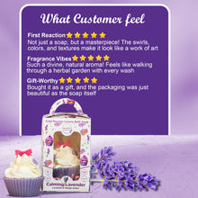 calming lavender bath soap