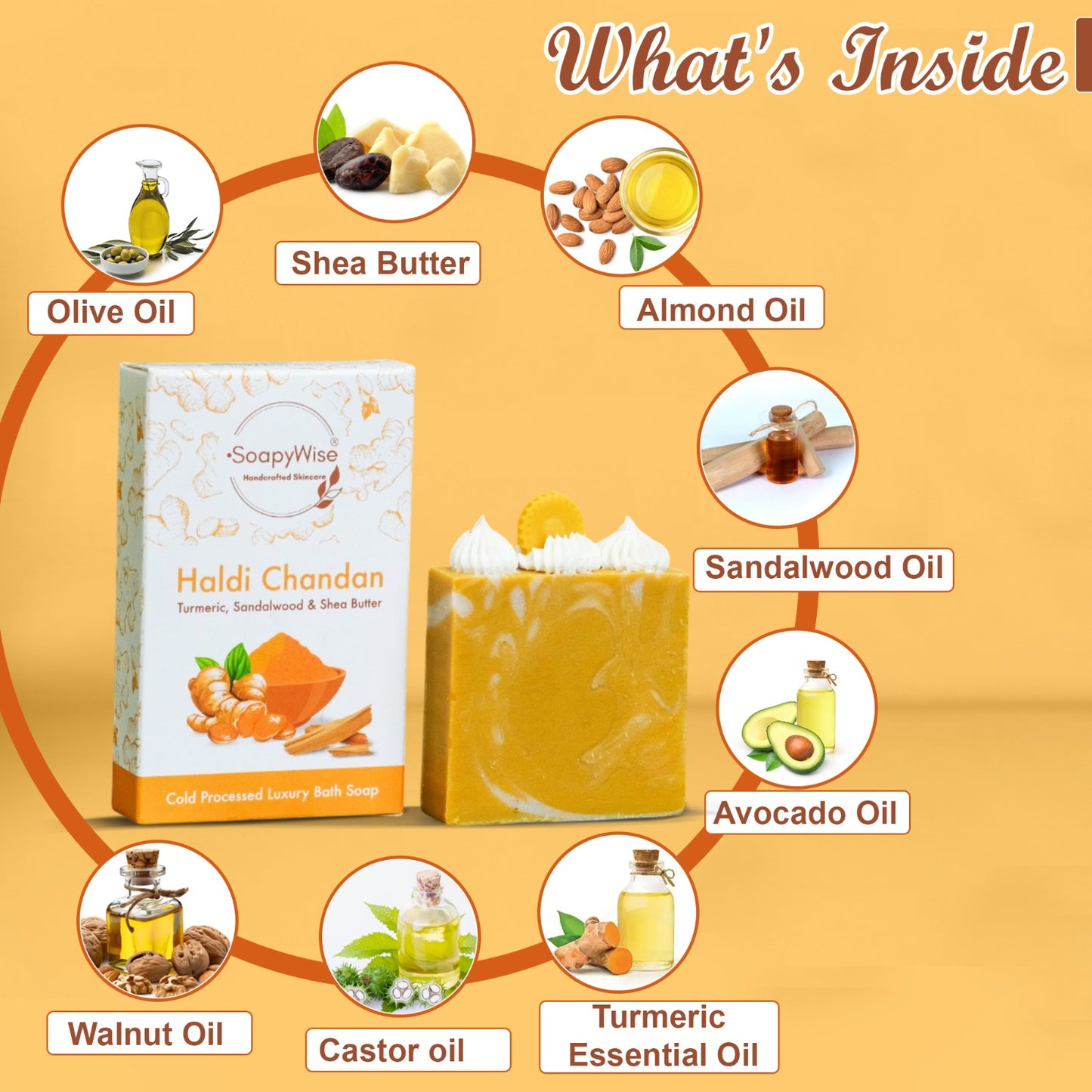 Haldi Chandan Bath Soap