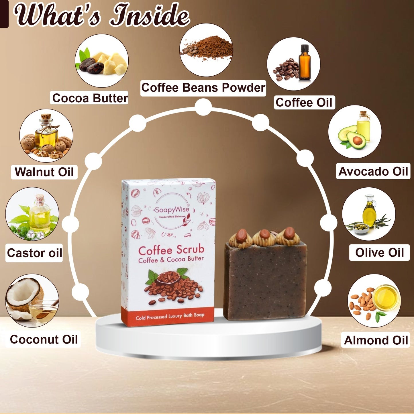 Coffee Scrub Bath Soap