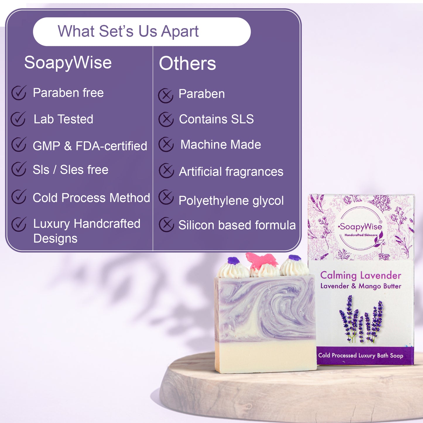 Calming Lavender Bath Soap
